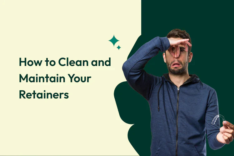 Seorang lelaki memegang hidungnya kerana penahannya berbau busuk