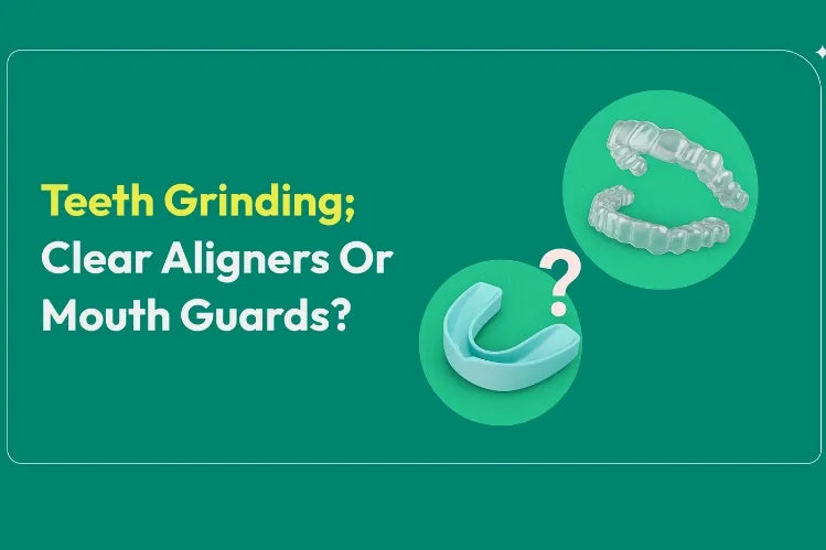 Perbandingan penjajar dan pelindung mulut yang jelas